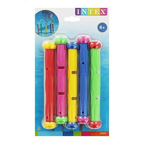 Intex Underwater Play Sticks Mfrpartno 55504, Assorted : Target