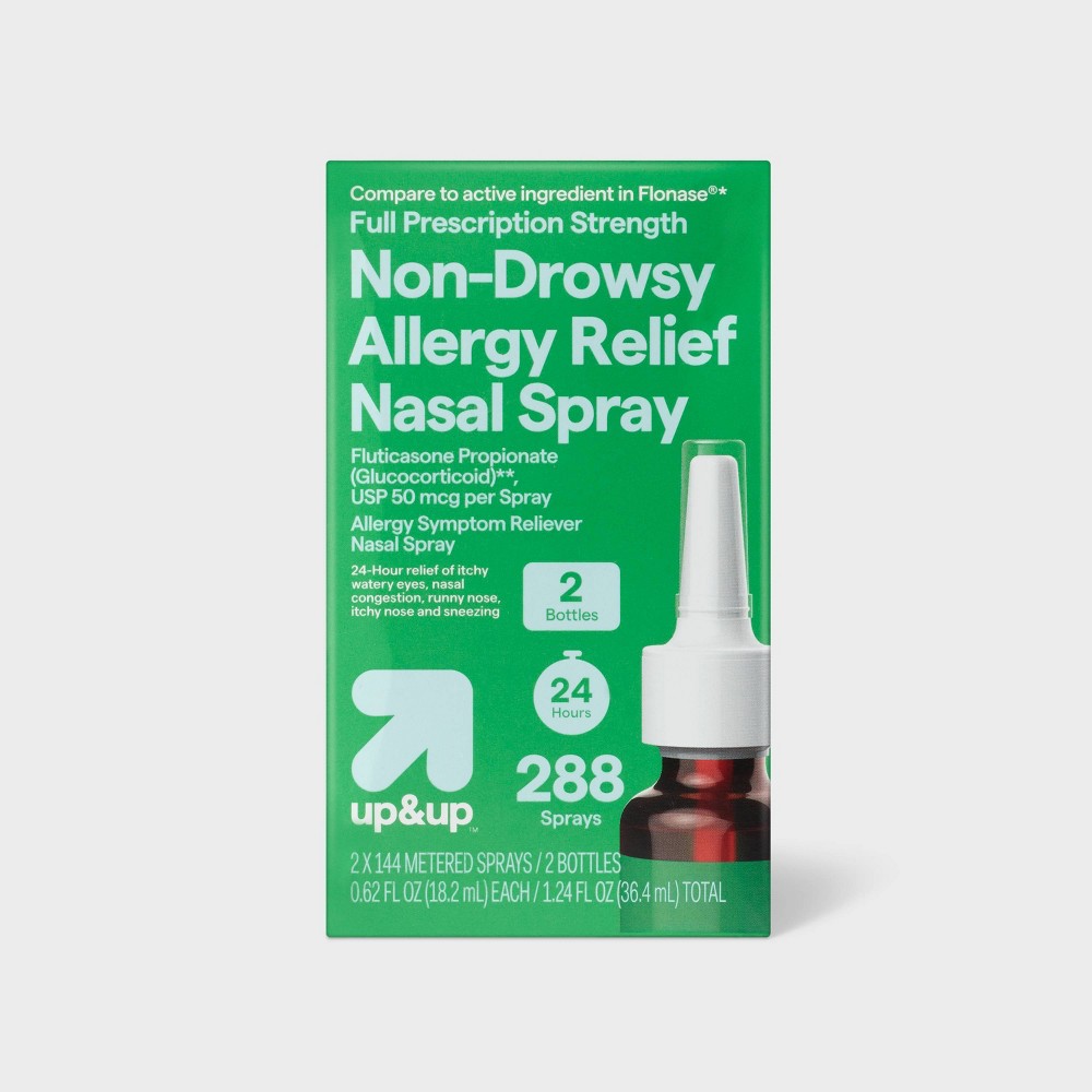 Fluticasone Propionate Allergy Relief Nasal Spray - 288 sprays/1.24 fl oz - up & up