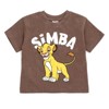 Disney Mickey Mouse Lion King Toy Story Cars French Terry T-Shirt and Shorts Outfit Set Toddler - 4 of 4