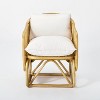 Rialto Woven Barrel Back Chair with Cushion - Threshold™ designed with Studio McGee - image 2 of 4