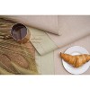 C&F Home Hemstitch Solid Tan 100% Cotton Cloth Table Runner 14" x 72" - 3 of 4