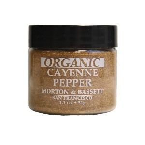 Morton & Bassett Spices Organic Cayanne Pepper - 1.1oz - 1 of 4