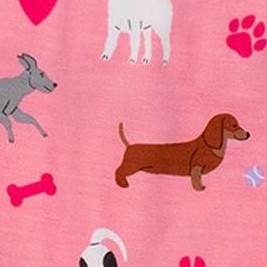pink puppy playtime