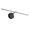 POWLIG 24" Black Modern LED Wall Sconce - Dimmable Fixture with Adjustable 5-Color & Angle to Set the Mood for Bedroom or Hallway - 3 of 4