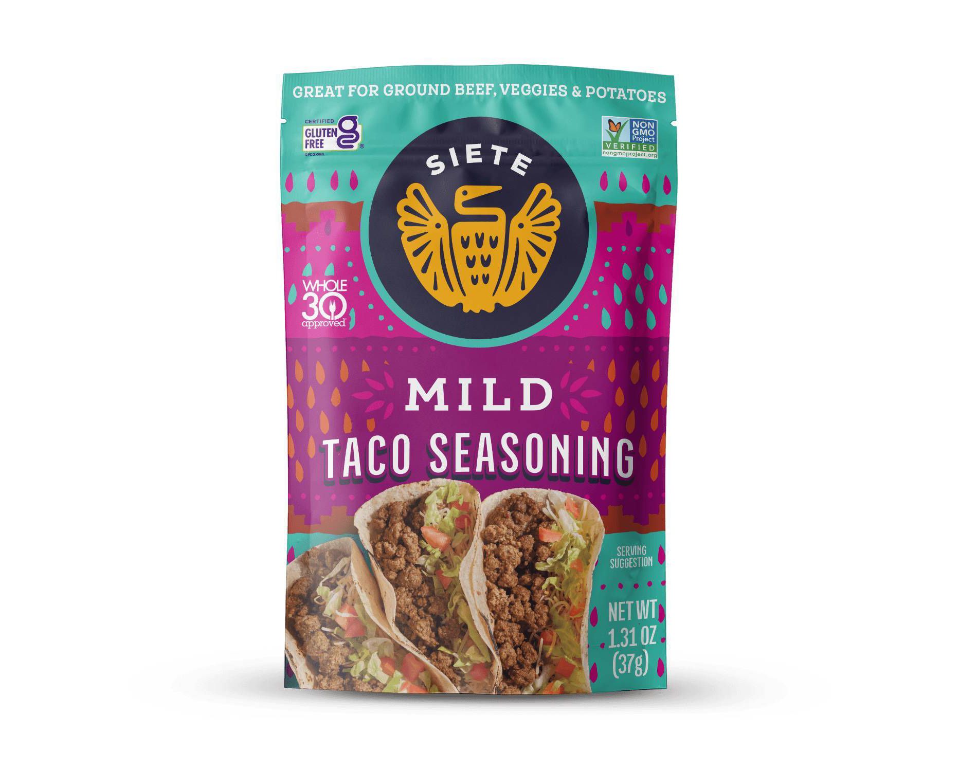 Siete Mild Taco Seasoning - 1.31oz