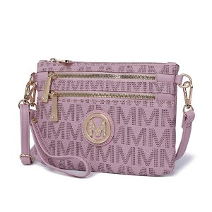MKF Collection Geneve M Signature Crossbody Wristlet Bag by Mia K - 1 of 4