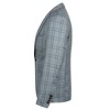 Cloudstyle Mens 2 PCS Plaid Suits Slim Formal Suit Checkered Blazer Jacket Pants - 4 of 4