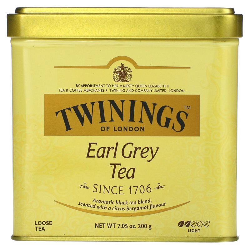 Twinings Earl Grey Loose Tea, Light, 7.05 oz (200 g), 1 of 3