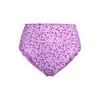 Lands' End Women's Tugless Scallop High Waisted Bikini Bottoms - 3 of 4