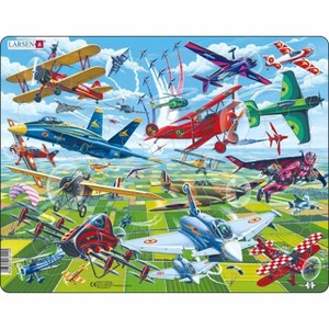 Larsen Airplane Show 64 Piece Children's Jigsaw Puzzle - 1 of 3