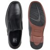 Alpine Swiss Mens Dress Shoes Leather Lined Slip on Loafers - 3 of 4