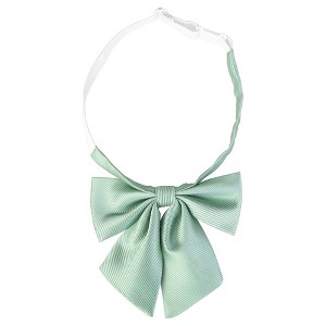 INSPIRE CHIC Women's Adjustable Solid Pre-Tied Bow Tie - 1 of 4