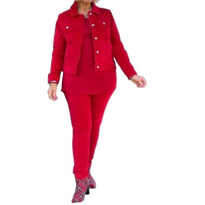 Women's Velour Pants - Lulu-B