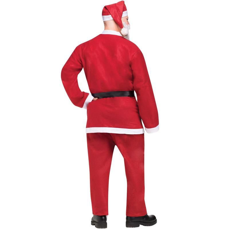 Fun World Pub Crawl Santa Suit Men's Costume, 2 of 3