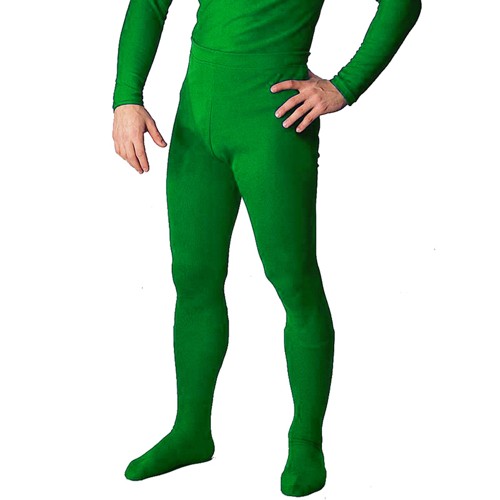 Halloween Men's Professional Tights Green Medium Costume