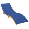 vidaXL Sun Lounger Cushion Royal Blue 78.7 in.x23.6 in.x1.2 in. Oxford Fabric - 3 of 4