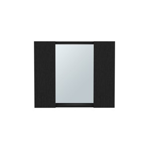 GlasFlength Decorative Wall Mirrors Bathroom Decor Cabinet Accent Mirror Vanity Medicine Cabinet Mirrors for Bathroom Wall, Black, 23.6"*5.4"*19.5" - 1 of 4