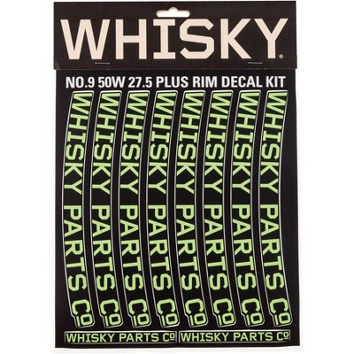 Whisky Parts Co. 50w / 80w Rim Decal Kit Lime Green