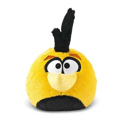 angry birds yellow bird plush