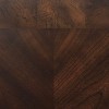 Bianca Merlot 2-Shelf Glass Top Coffee Table - 2 of 4