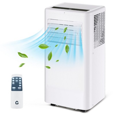 8000 BTU Portable Air Conditioners,Evaporative Air Cooler, 3 IN 1 Portable AC Unit,Remote Control/LED Display/24Hrs Timer/Window Installation Kit