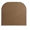 Elegant Lighting Metal Frame Arch Mirror 36x34 Inch in Black - 2 of 4