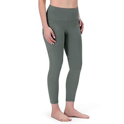 Women's High Waist Yoga Leggings With Pockets - Tummy Control Workout Running Pants