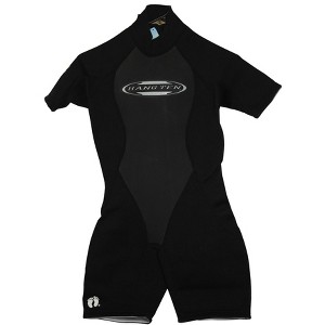 Hang Ten Women's Spring Wetsuit 3:2 Black - XS - 1 of 2