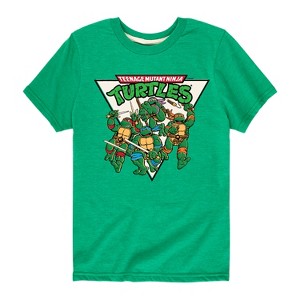 Boys' - Teenage Mutant Ninja Turtles - Turtle Squad Short Sleeve Graphic T-Shirt - 1 of 4