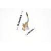 Collectible Wildlife Gifts | Quetzalcoatlus Dinosaur, Very Nice Plastic Replica    3"    F8103-B117 - 2 of 4