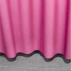 Home Mart Goods Pink PEVA Shower Curtain Liner Waterproof & Plastic Rings - 71" x 71" - 4 of 4