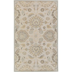 Hauteloom Conesus 1192 Hand Tufted Ivory&Taupe Wool Rug - 1 of 4