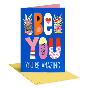 Carlton Cards Thinking of You Card for Friends Be You You're Amazing - 1 of 3