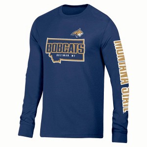 NCAA Montana State Bobcats Men's Long Sleeve T-Shirt - 1 of 3