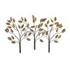 Traditional Metal Nature Wall Decor Brown - Olivia & May - 4 of 4