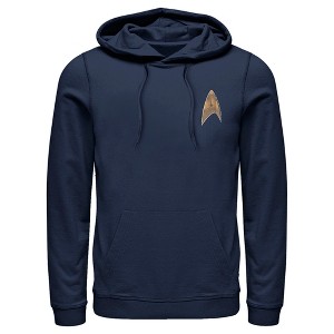 Men's Star Trek: The Original Series Starfleet Classic Badge Pull Over Hoodie - 1 of 4