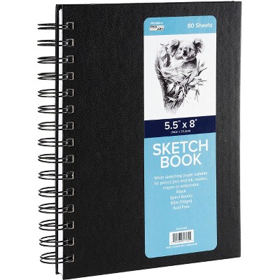 Pro Art Sketch Book 5.5"X8"-80 Sheets