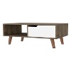 Vynxaria Coffee Table 2.0 - Stylish Design with Open Shelf & Drawer - 4 of 4