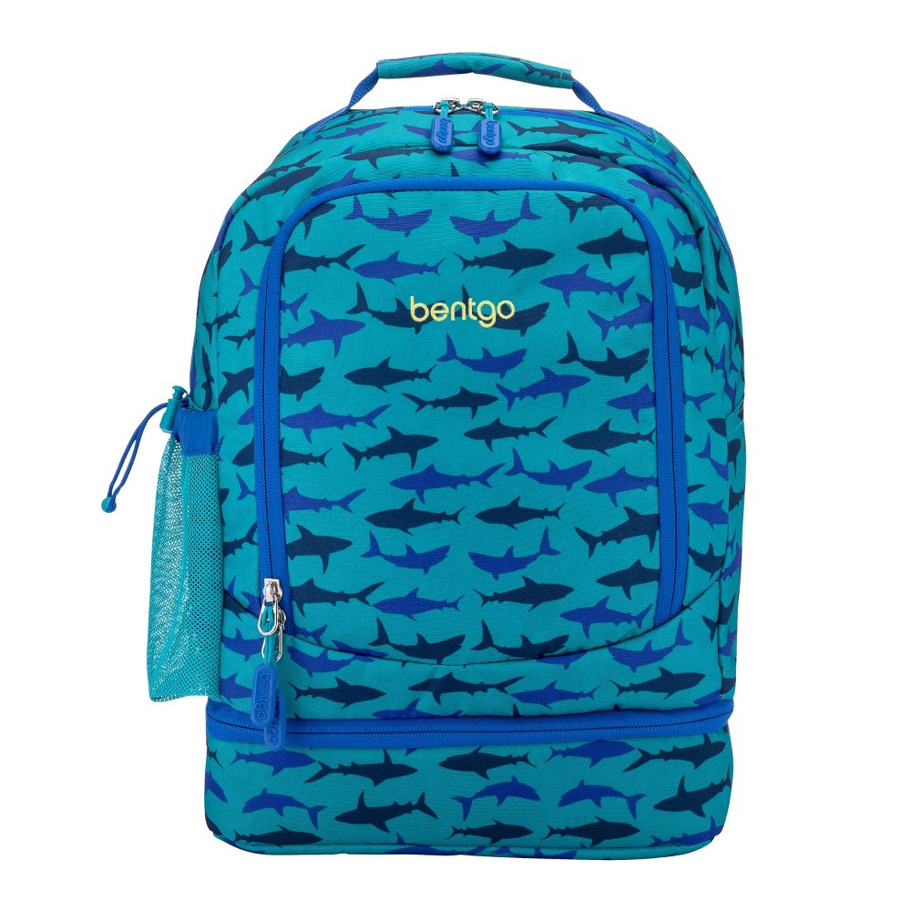 Photos - Travel Accessory Bentgo Kids' 2-in-1 17" Backpack & Insulated Lunch Bag - Shark