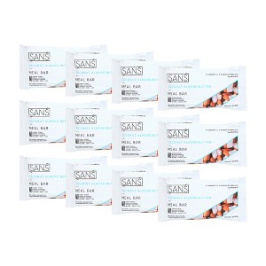 Sans Coconut Almond Butter Meal Bar - 12 bars, 3 oz - 1 of 4