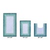 Torrent Collection 3 Piece 100% Soft Cotton Tufted Weave Bath Rug Set, Ombre Pattern, Super Soft & Absorbent, Machine Washable Bathroom Mats - 2 of 4