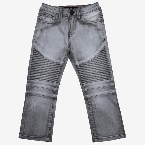 X Toddler Boy's Moto Jeans In Grey Size : Target