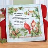 Collections Etc Amazing Grace Cardinal Winter Scene Quilted Throw Blanket - 2 of 2