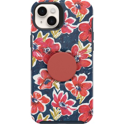 OtterBox Apple iPhone 14 Plus Otter + Pop Symmetry Series Case - Flowerrama