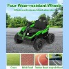 24V Kids Electric Ride-On Car with Parent Control, 4x4 200W ATV for Ages 3+, Adjustable 16" Seat, 4 Shock Absorbers, Music, Durable Wheels - 3 of 4