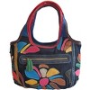 Amerileather Avie Mini Handbag – Top Grain Lambskin Purse with Compact Silhouette and Everyday Elegance - 2 of 4