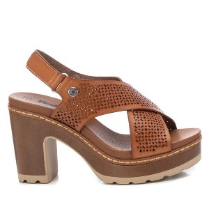 Refresh Women's Cross Strap Heeled Sandals - 1 of 4