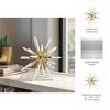 Decorative Crystal Starburst Statue for Home Decor - Stylish Sculpture Accent Perfect for Office, Shelf, and Living Room Decor - 3 of 4