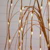 Nearly Natural 4' Pre-lit Willow Artificial Christmas Tree with Warm White LED Lights - 4 of 4