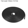 Unique Bargains EPDM Rubber Weather-Proof Insulation Seal Strips Black - 2 of 3